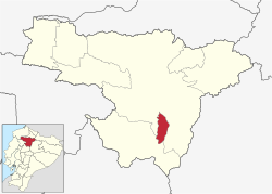 Der Kanton Rumiñahui in der Provinz Pichincha