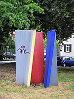 Drei Grundfarben gegenübergestellt (1986/87), Ulm