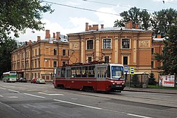 Botkinskaya-straat.  Klinieken