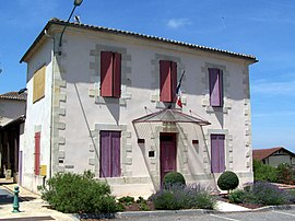 The town hall in Saint-Sauveur-de-Meilhan