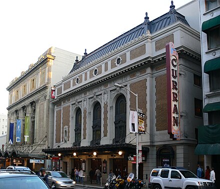 The Curran Theatre in San Francisco, where Wicked made its debut