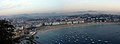 Blick vom Monte Urgull über die Bucht La Concha und die Stadt