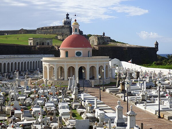 Image: Santa María Magdalena de Pazzis Cemetery in San Juan, Puerto Rico