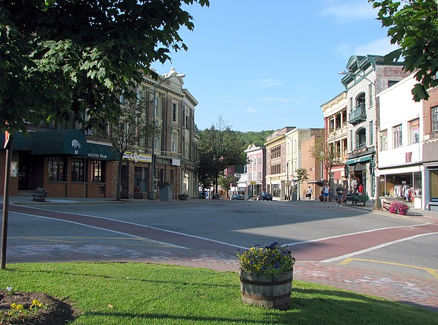Broadway Street, in Saranac Lake