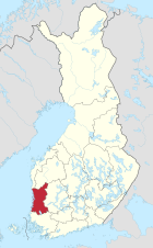 Location in Finland