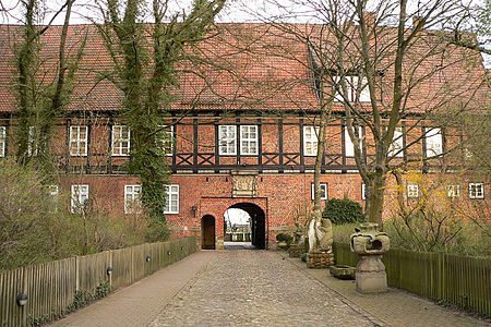 Schloss Ahlden Eingang