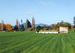 Little remains on the Truby King Reserve of the hospital other than a few building foundations. Seacliff remains.jpg