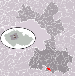 Sénohraby - Carte