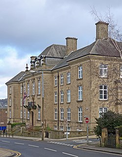 Shipley Town Hall Municipal Building in England