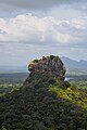 Sigiriya rock, as seen from nearby Pidurangala