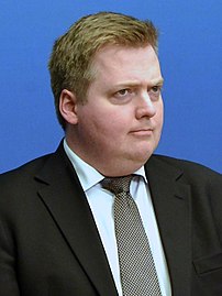 Sigmundur Davíð Gunnlaugsson (2013–2016) (1975-03-12) 12 March 1975 (age 48)