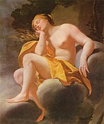 Venus duerme entre las nubes.