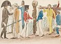 The costume of the Australasians, New South Wales Sketchbook: Sea Voyage, Sydney, Illawarra, Newcastle, Morpeth, c.1825, Edward Charles Close