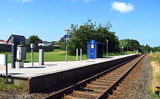 <span class="mw-page-title-main">Sønderby railway halt</span> Former railway halt in North Jutland, Denmark