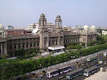 Southern Railway zone is headquartered in Chennai Southern Railway HQ.jpg