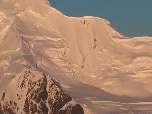 View from Bransfield Street to Spartacus Peak