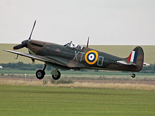 P7350 today flies with the Battle of Britain Memorial Flight in the UK Spitfire IIA P7350.jpg