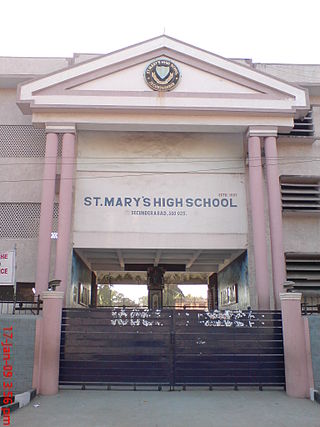 <span class="mw-page-title-main">St. Mary's High School, Secunderabad</span> Private school in Secunderabad, Telangana, India