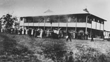Сельскохозяйственный колледж Святой Терезы, Абергоури, Квинсленд, около 1932 года. JPG