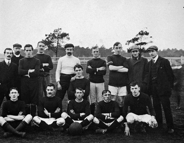 St Kilda Soccer Club at Middle Park, 1909