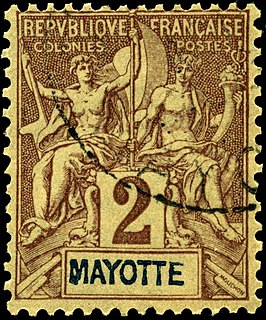 <span class="mw-page-title-main">Postage stamps and postal history of Mayotte</span>