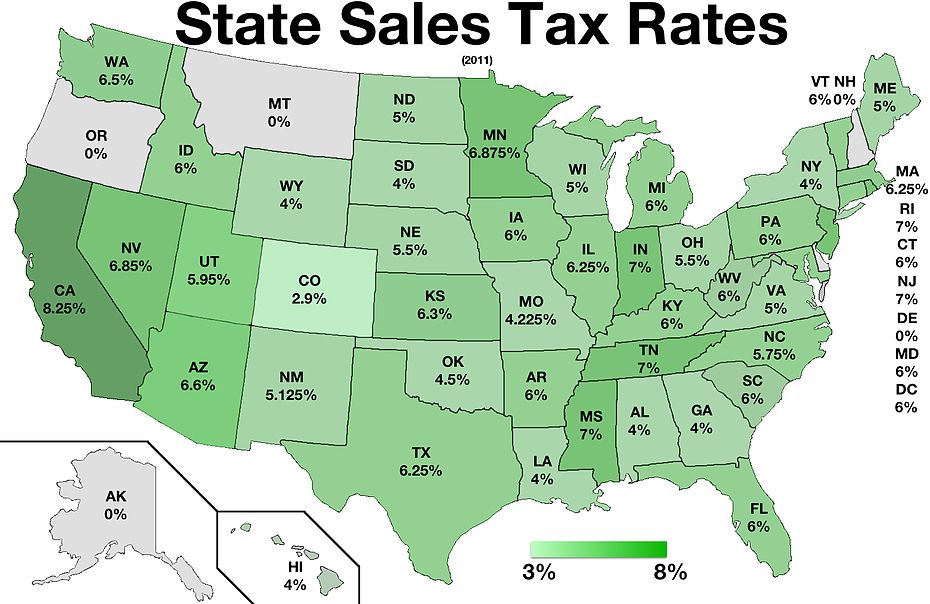 6 5 Sales Tax Chart