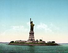 statue de la liberté mesure