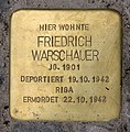 Friedrich Warschauer, Augsburger Straße 29, Berlin-Charlottenburg, Deutschland