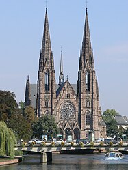 L'église et le pont Royal