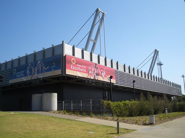 State Sports Centre, built in 1984 it is Olympic Park's oldest venue