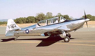 1950 Temco T-35A, N904B (Manufacturer's Serial number: 6005) is privately owned. T-35A.jpg