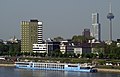 * Nomination River cruise ship TUI Allegra at the jetty in cologne --Rolf H. 17:23, 27 April 2011 (UTC) * Promotion quality so-so, but the composition is nice --Carschten 12:49, 5 May 2011 (UTC)