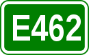 Zeichen der Europastraße 462