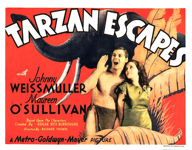 Description de l'image Tarzan Escapes lobby card.jpg.