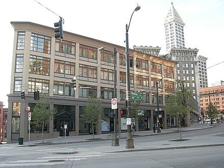 4Culture's offices are located in Seattle's historic Tashiro Kaplan building Tashiro-Kaplan Building 03.jpg