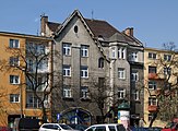 Rynek Dębnicki 8 Kamienica Marii z hr. Romerów Duninowej (1912, proj. Jan Zarzycki).