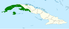 Teretistris fernandinae map.svg