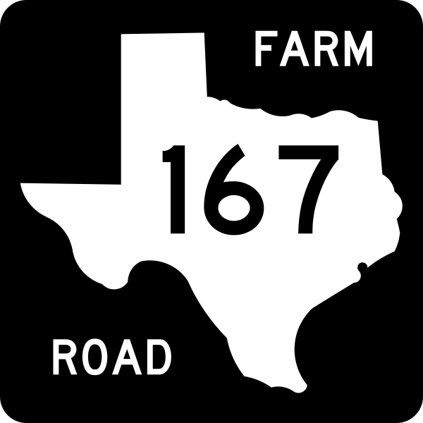 File:Texas FM 167.svg