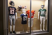 Southwest Conference Gallery and Cotton Bowl Exhibit football uniforms