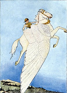 Pegasus mythological creature in Greek mythology