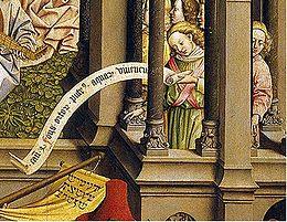 Detail showing musical angels The Fountain of Life after van Eyck 9.jpg