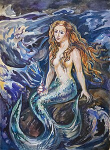 The Little Mermaid - Painting by Elena Ringo.jpg