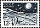 The Soviet Union 1971 CPA 3988 stamp (First Moon Trench of Lunokhod 1).jpg