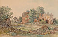 Murány várának romjai, 1860-as évek