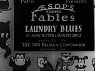 <i>Laundry Blues</i> (film) 1930 animated film