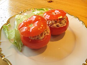 Illustratives Bild des Artikels Tomate mit Garnelen