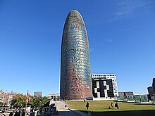 Torre Glòries (Torre Agbar), 1999-2005 (Barcelona) Jean Nouvel y Fermín Vázquez Huarte-Mendicoa