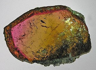 Tourmaline Cyclosilicate mineral group