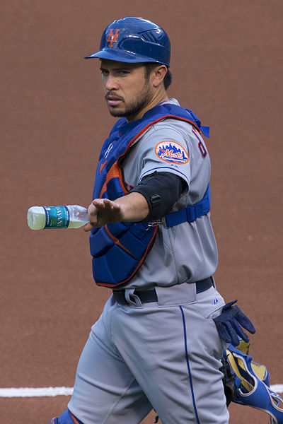 D'Arnaud with the Mets in 2015