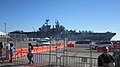 USS Makin Island (LHD-8) docked in San Francisco during Fleet Week.